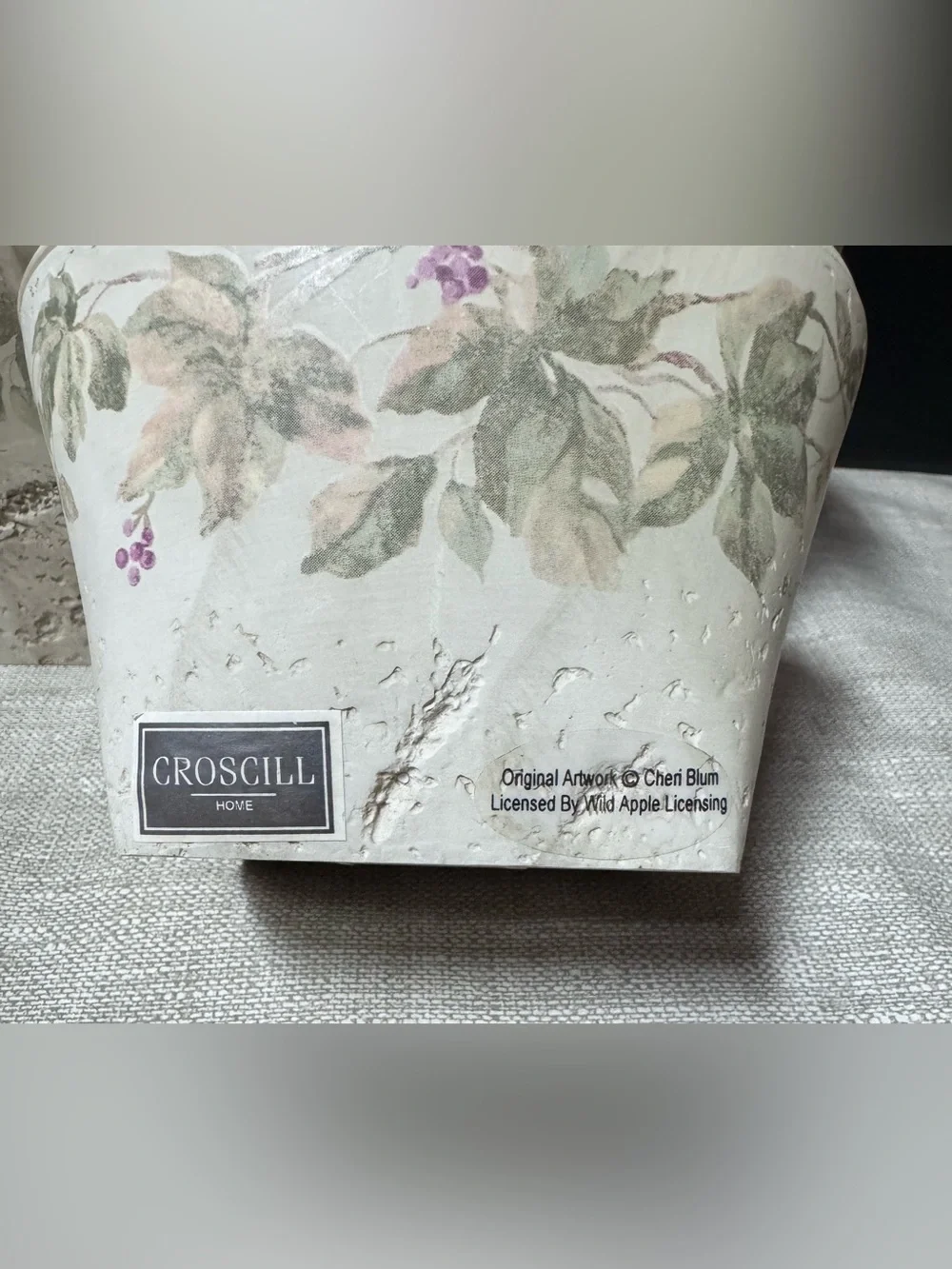 Croscill Ivy 3 pc Bath Accessory Set